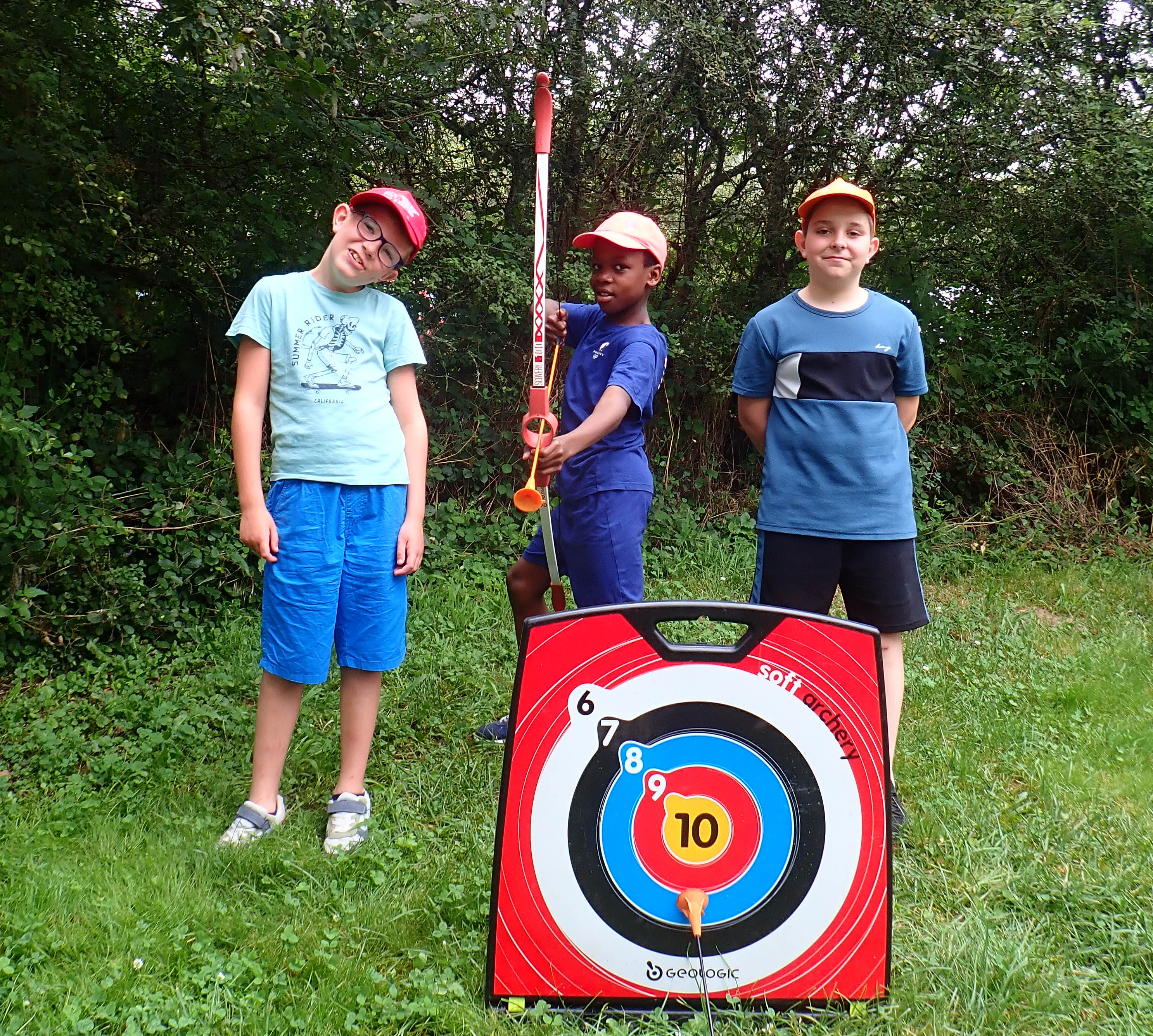 Photo de l'activité tir à l'arc au Moulin du Roy
